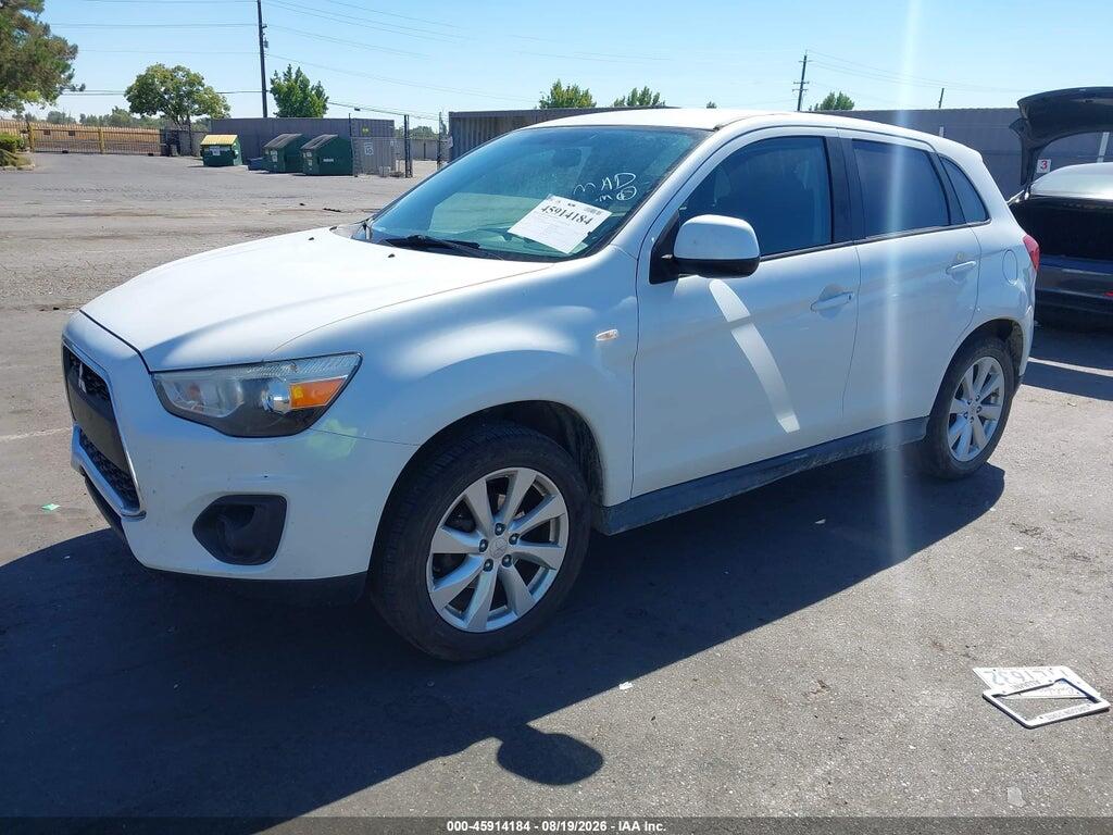 4A4AR3AU8FE022779 2015 MITSUBISHI OUTLANDER SPORT photo no. 2