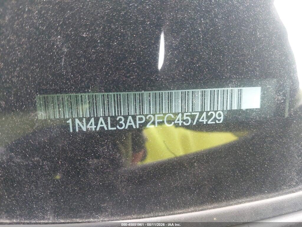 1N4AL3AP2FC457429 2015 NISSAN ALTIMA photo no. 9