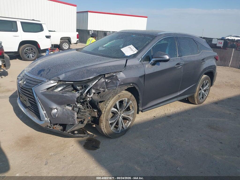 2T2BZMCA3JC158393 2018 LEXUS RX 350 photo no. 2
