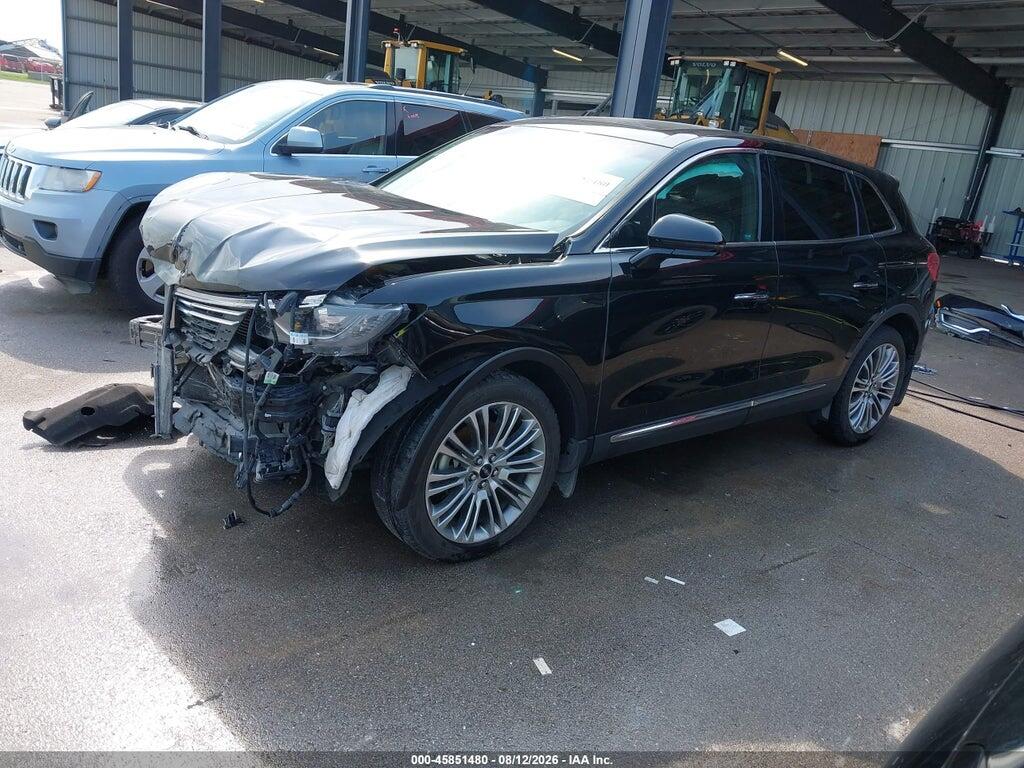 2LMPJ8LR4JBL38683 2018 LINCOLN MKX photo no. 2
