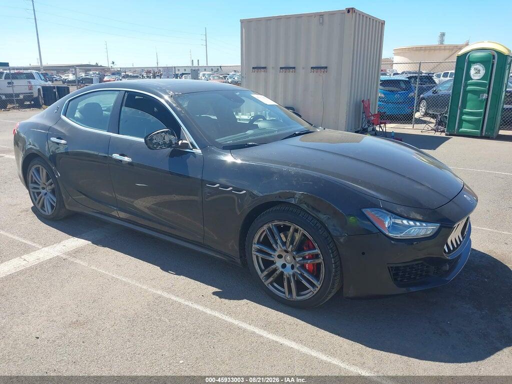 2018 MASERATI GHIBLI ZAM57XSA7J1276988