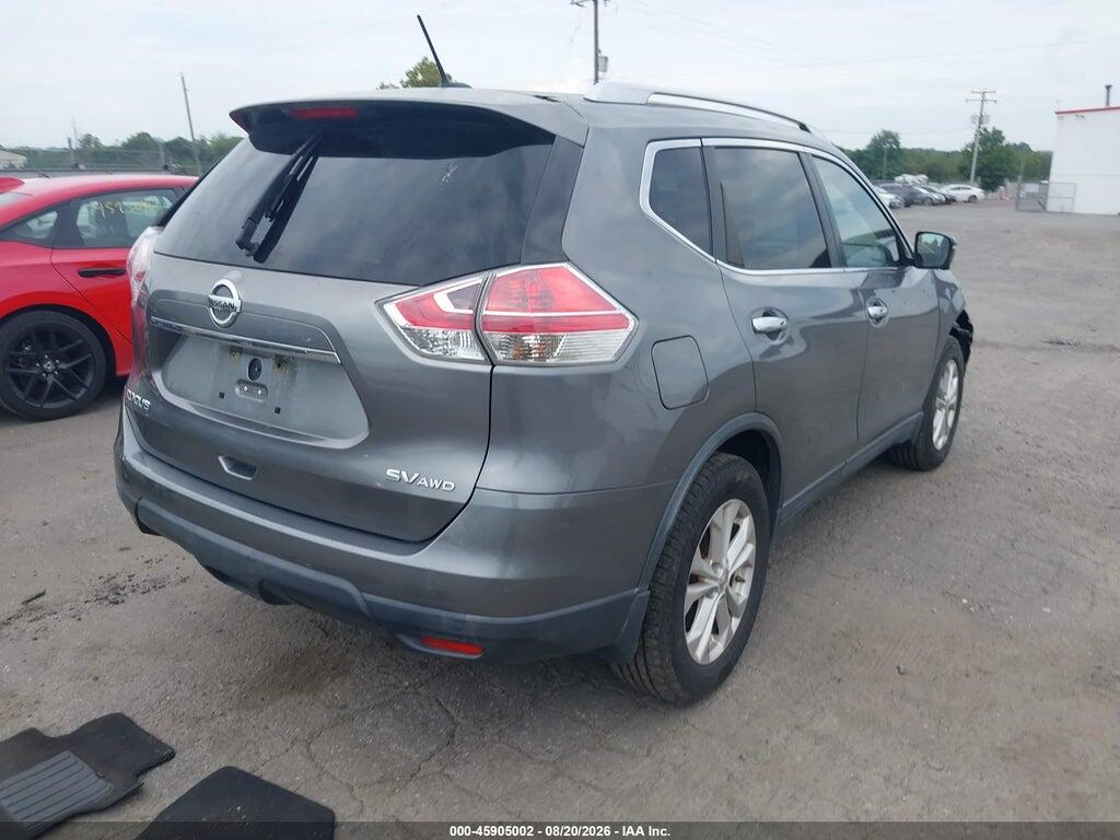 KNMAT2MV4FP571214 2015 NISSAN ROGUE photo no. 4