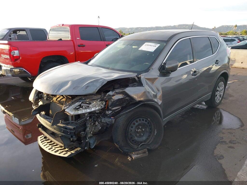 KNMAT2MT5GP663318 2016 NISSAN ROGUE photo no. 2
