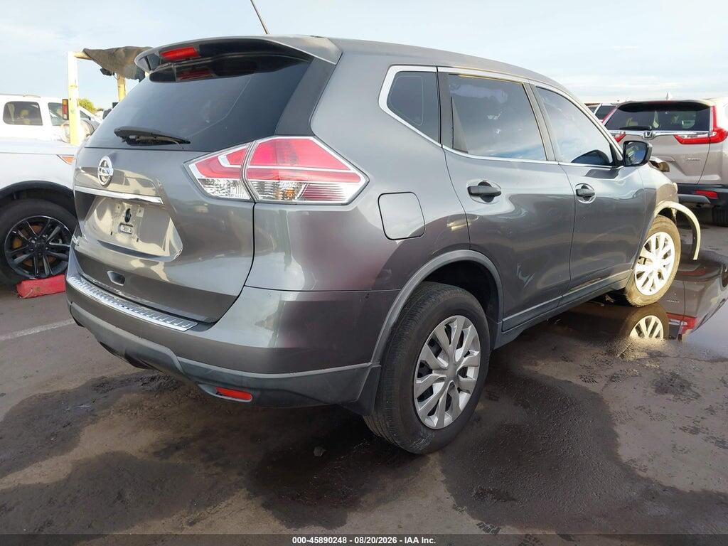 KNMAT2MT5GP663318 2016 NISSAN ROGUE photo no. 4