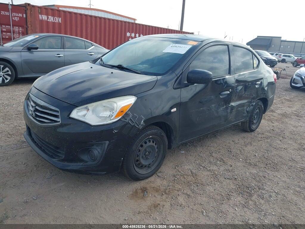 ML32F3FJ6HHF06699 2017 MITSUBISHI MIRAGE G4 photo no. 2