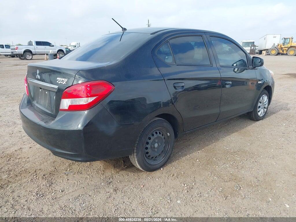 ML32F3FJ6HHF06699 2017 MITSUBISHI MIRAGE G4 photo no. 4