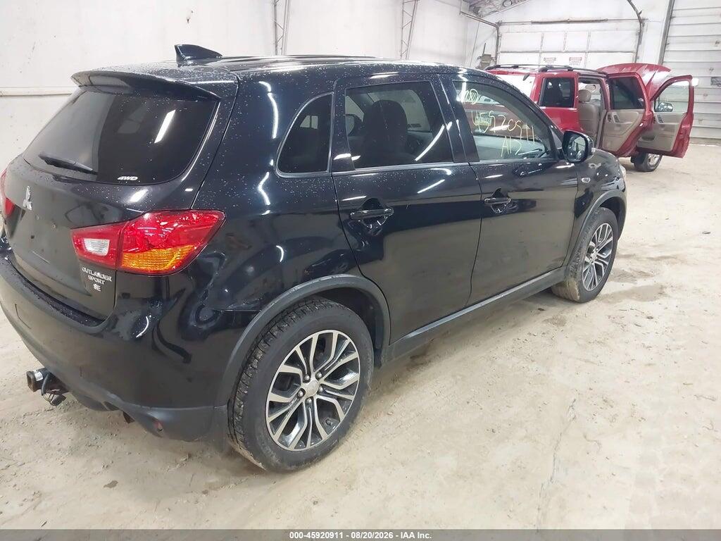 JA4AR3AW7HZ020567 2017 MITSUBISHI OUTLANDER SPORT photo no. 4