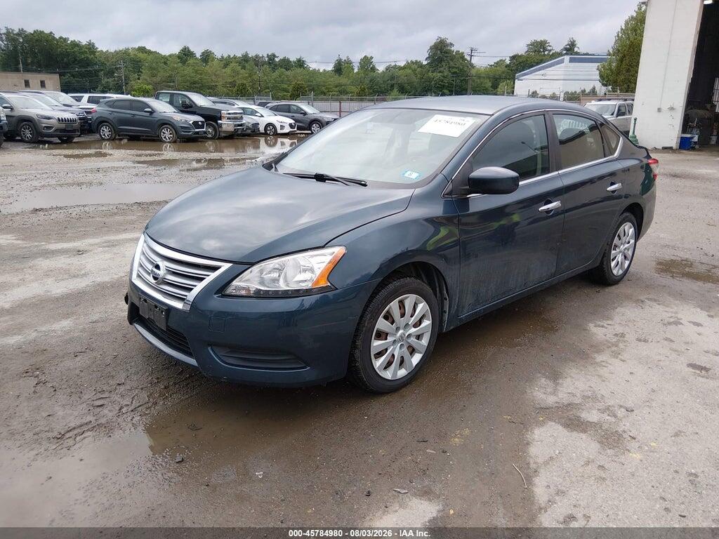 3N1AB7AP4FL669860 2015 NISSAN SENTRA photo no. 2