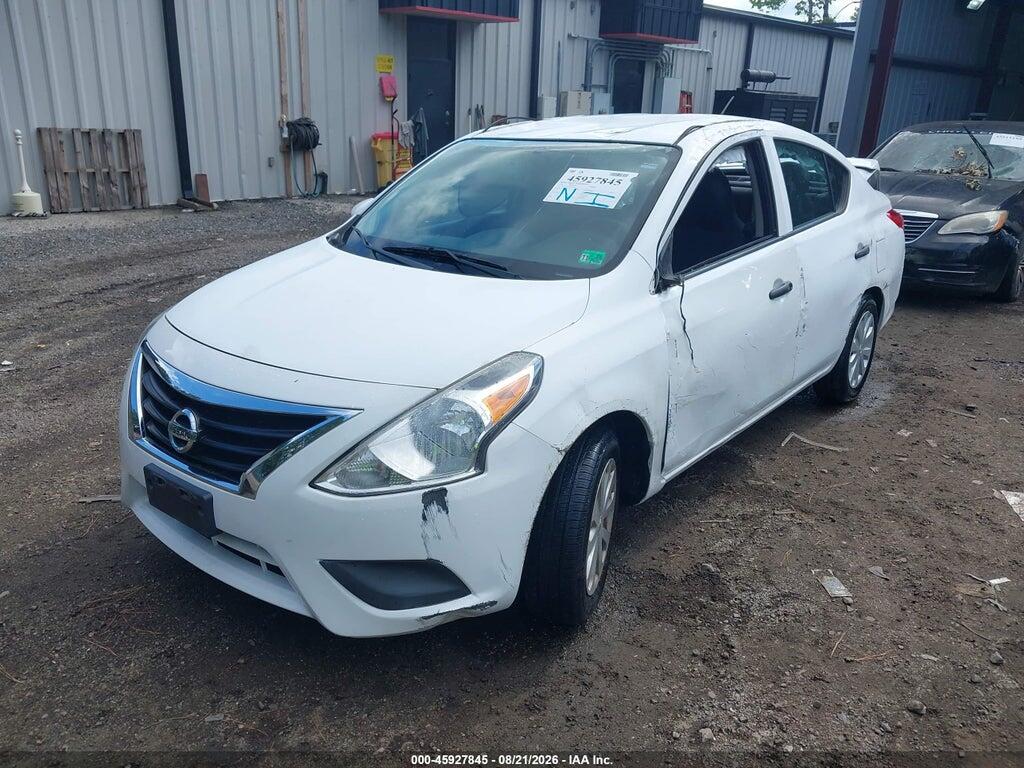 3N1CN7AP7GL896445 2016 NISSAN VERSA photo no. 2