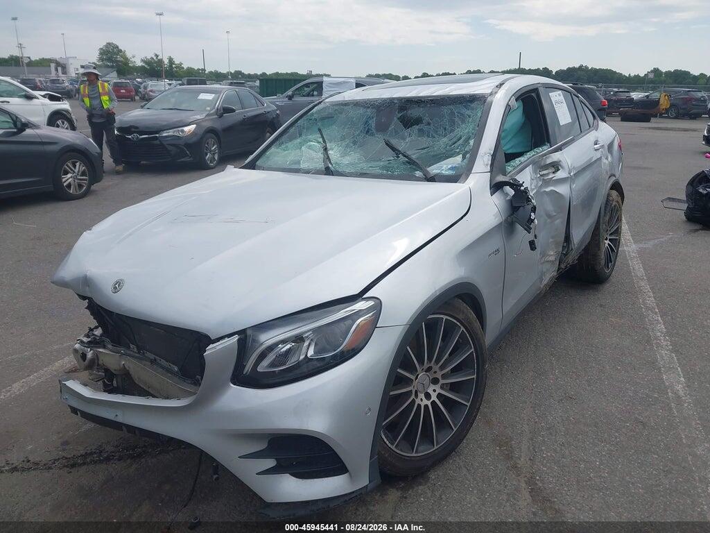 WDC0J6EB8JF456282 2018 MERCEDES-BENZ AMG GLC 43 COUPE photo no. 2
