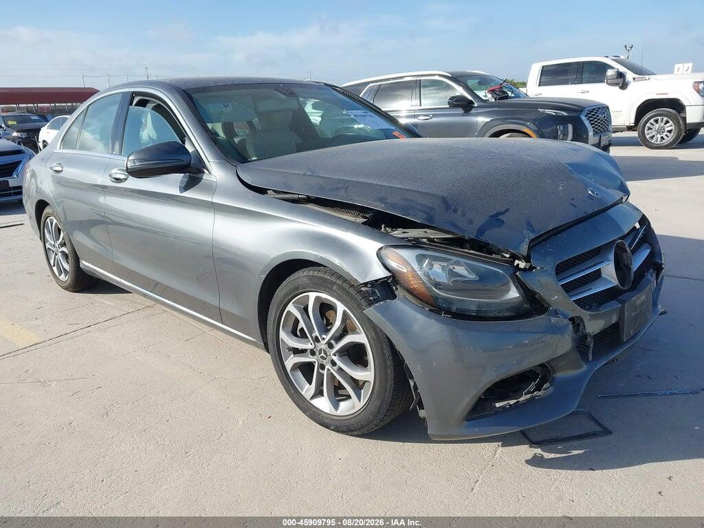 55SWF4JB1JU239347 2018 MERCEDES-BENZ C 300 photo no. 1