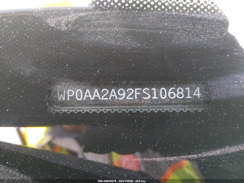 WP0AA2A92FS106814 2015 PORSCHE 911 photo no. 9