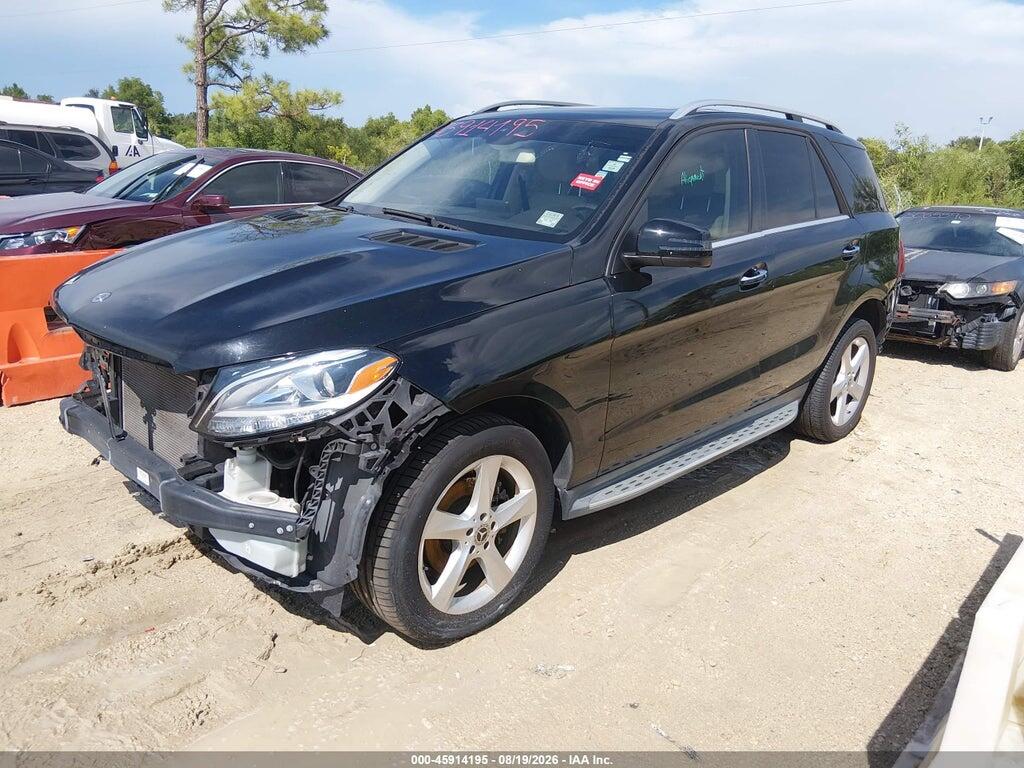 4JGDA5JB0JB086293 2018 MERCEDES-BENZ GLE 350 photo no. 2
