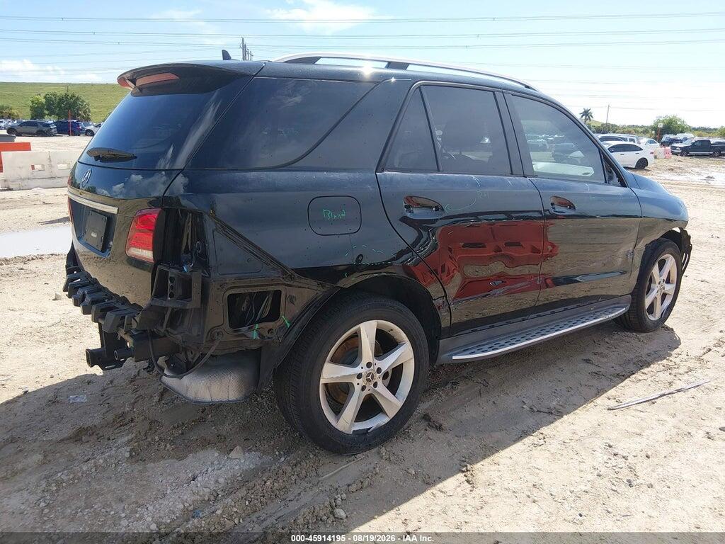 4JGDA5JB0JB086293 2018 MERCEDES-BENZ GLE 350 photo no. 4