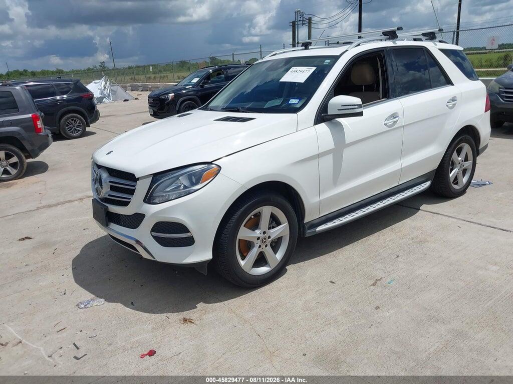 4JGDA5JB9JB070044 2018 MERCEDES-BENZ GLE 350 photo no. 2