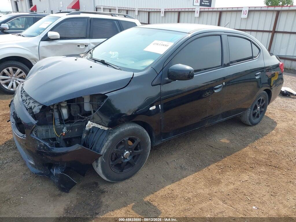 ML32F3FJ7JHF09276 2018 MITSUBISHI MIRAGE G4 photo no. 2