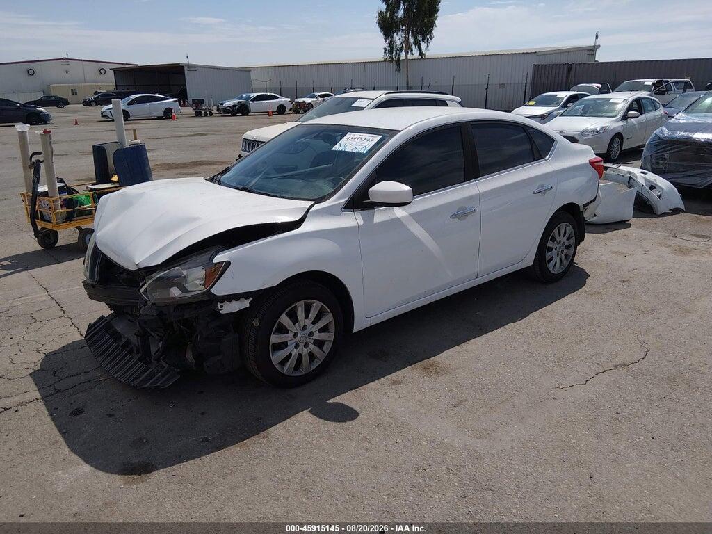 3N1AB7AP9JY261740 2018 NISSAN SENTRA photo no. 2