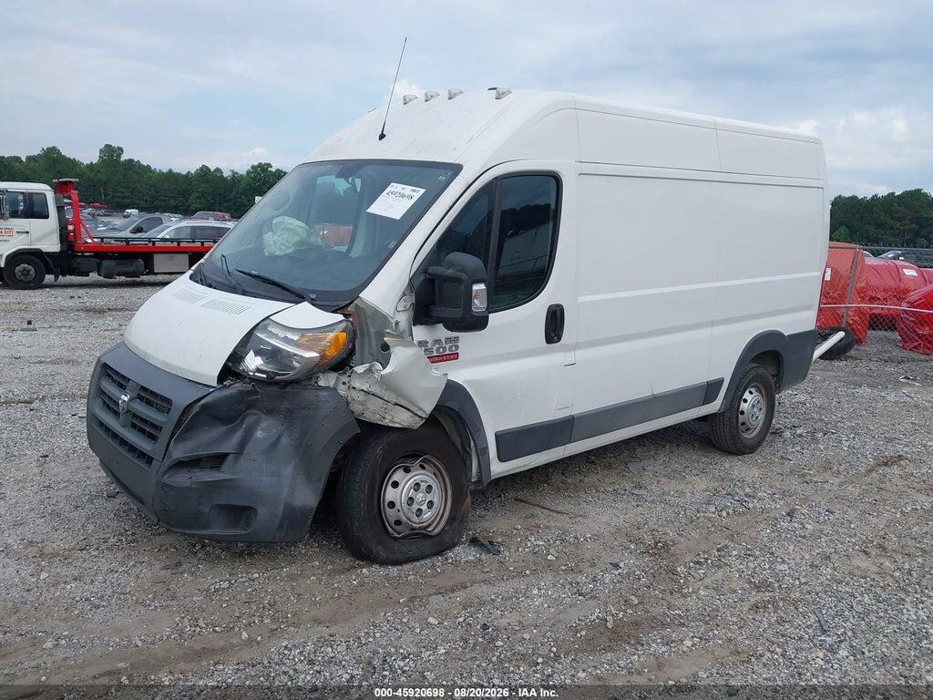 3C6TRVBG0HE543885 2017 RAM PROMASTER 1500 photo no. 2