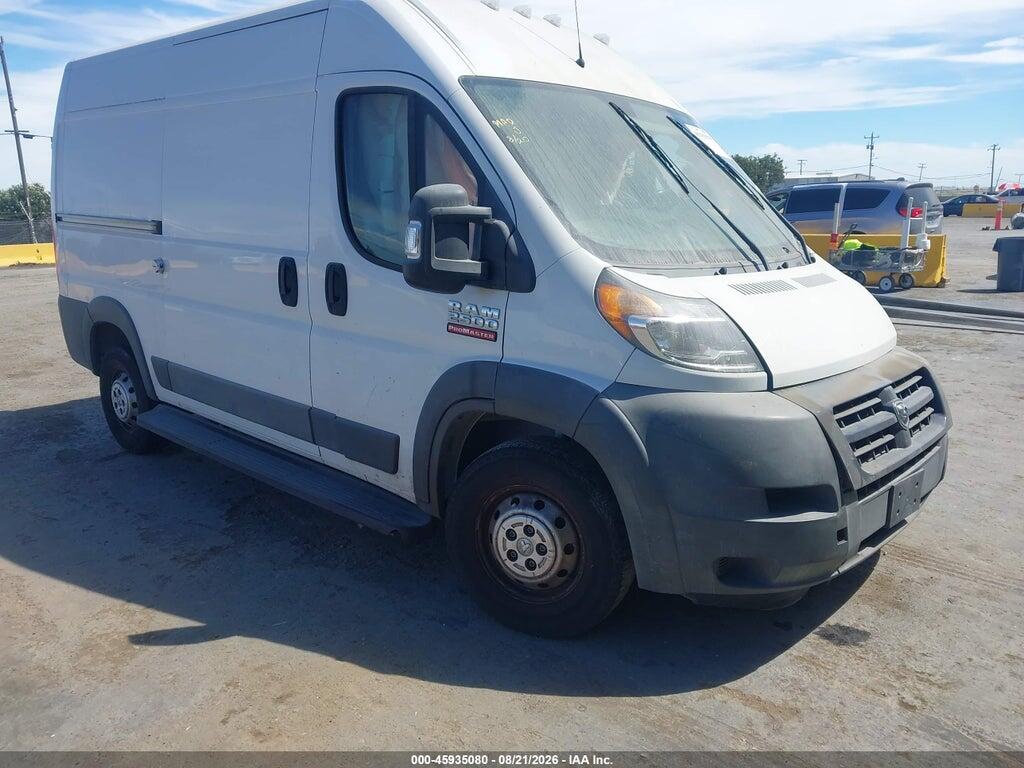 2017 RAM PROMASTER 2500 3C6TRVCG2HE544115