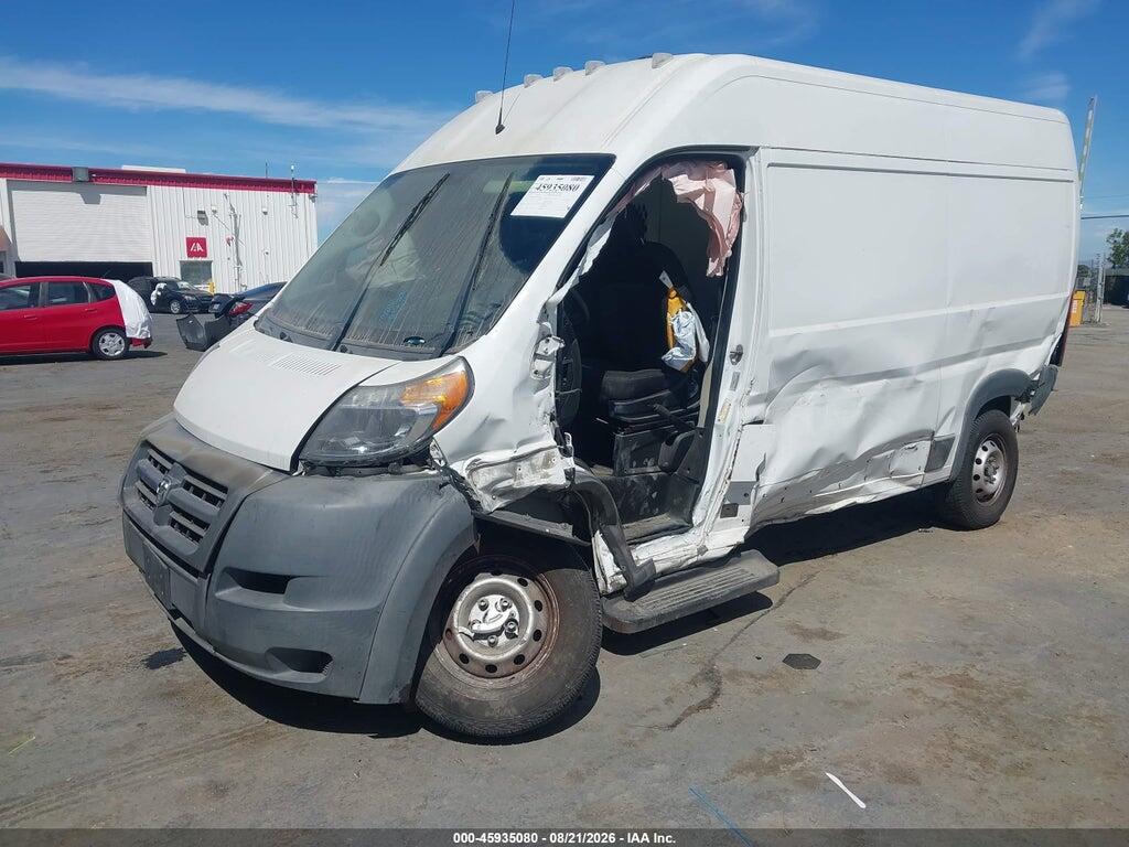3C6TRVCG2HE544115 2017 RAM PROMASTER 2500 photo no. 2