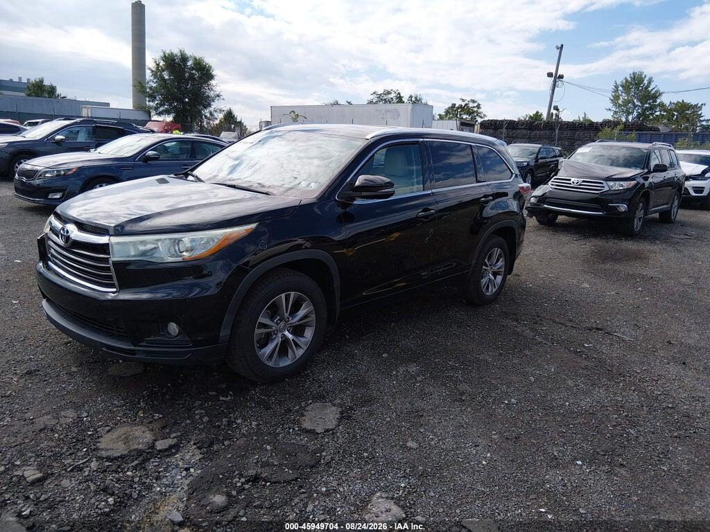 5TDJKRFH8FS186151 2015 TOYOTA HIGHLANDER photo no. 2