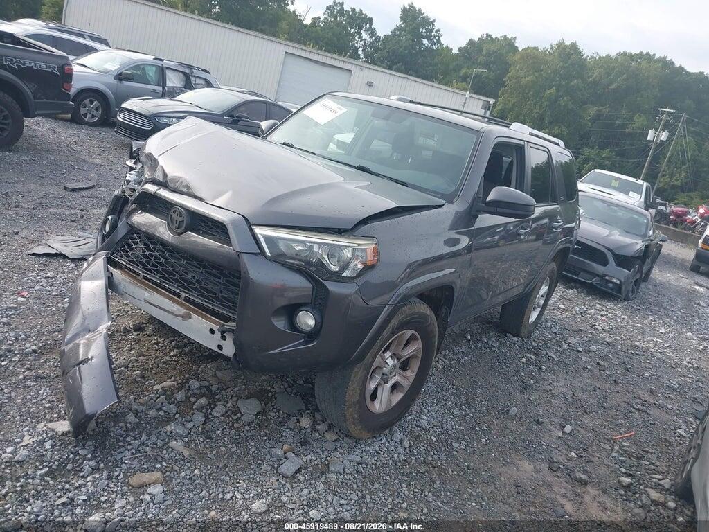 JTEBU5JR9G5310079 2016 TOYOTA 4RUNNER photo no. 2
