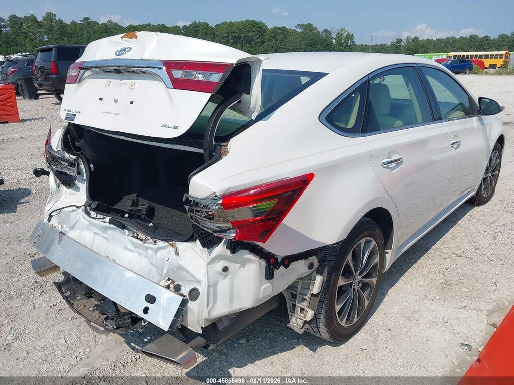 4T1BK1EB2GU237834 2016 TOYOTA AVALON photo no. 4