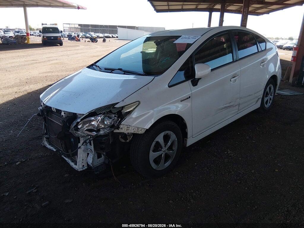 JTDKN3DU6F1908545 2015 TOYOTA PRIUS photo no. 2