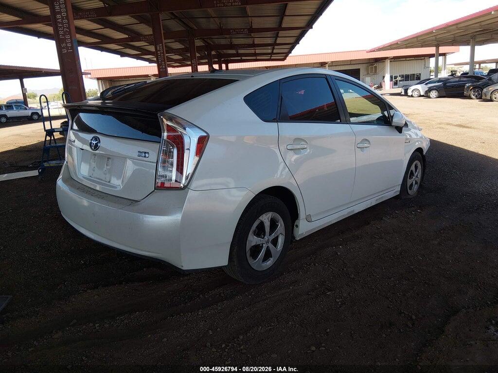 JTDKN3DU6F1908545 2015 TOYOTA PRIUS photo no. 4