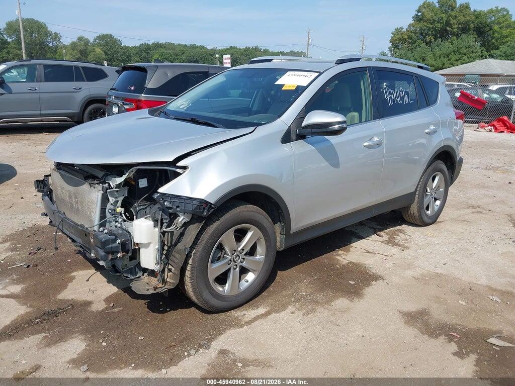JTMRFREVXFJ024386 2015 TOYOTA RAV4 photo no. 2