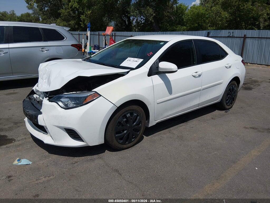 2T1BURHE3GC717123 2016 TOYOTA COROLLA photo no. 2