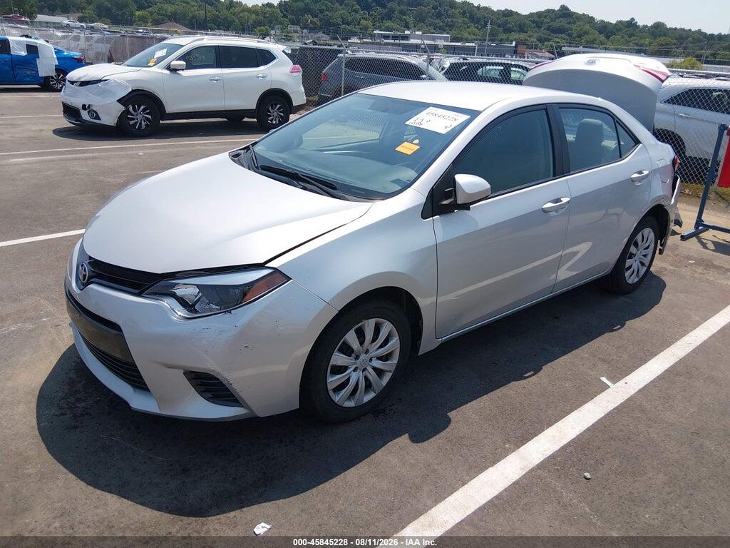 2T1BURHE2GC545571 2016 TOYOTA COROLLA photo no. 2