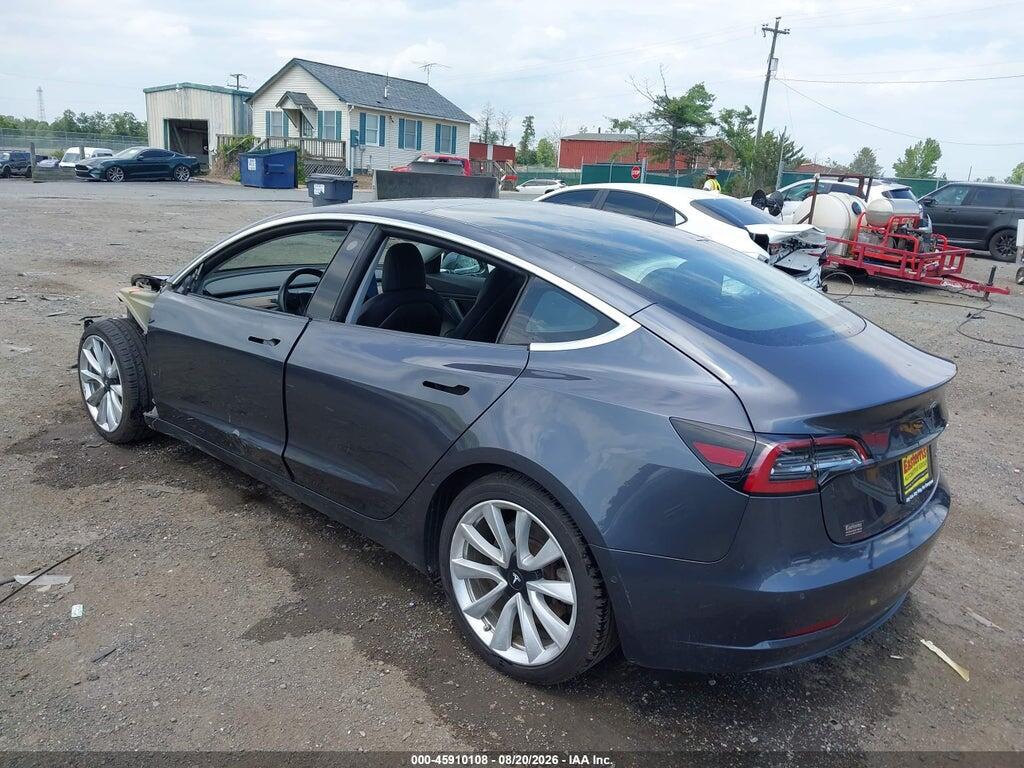 5YJ3E1EBXJF132376 2018 TESLA MODEL 3 photo no. 3