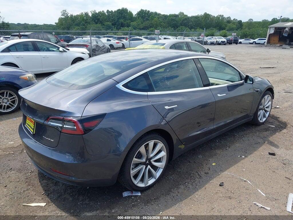 5YJ3E1EBXJF132376 2018 TESLA MODEL 3 photo no. 4
