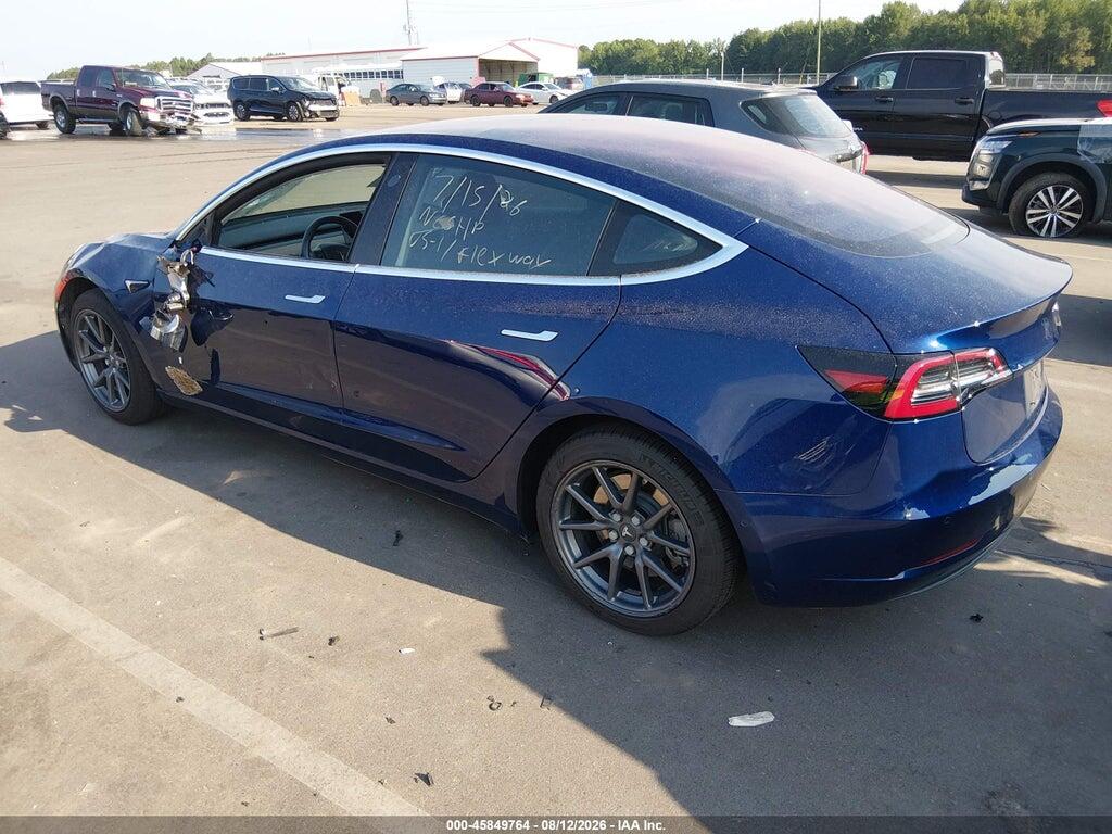 5YJ3E1EA6JF007365 2018 TESLA MODEL 3 photo no. 3