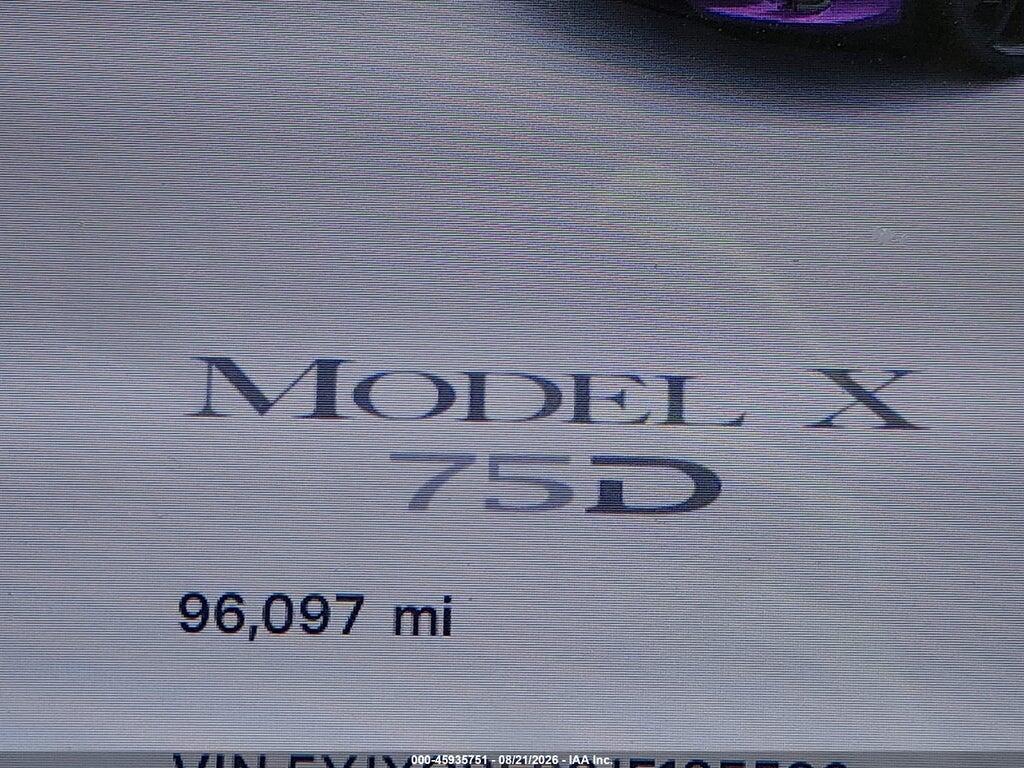 5YJXCBE20JF135526 2018 TESLA MODEL X photo no. 7