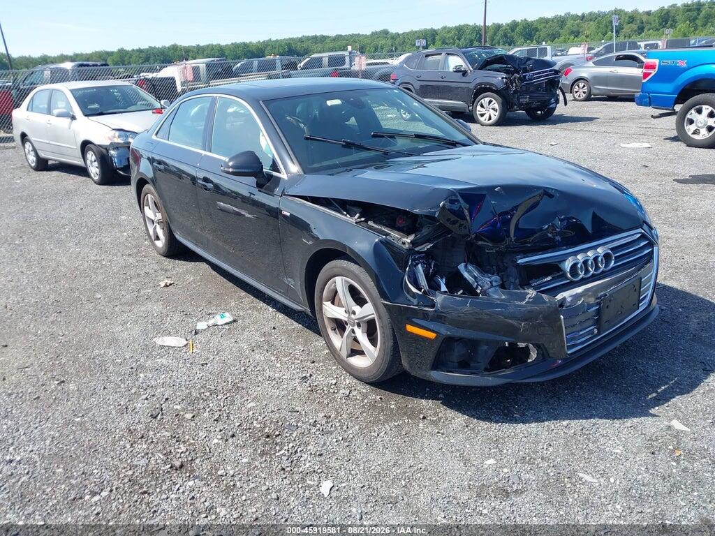 2019 AUDI A4 WAUDNAF4XKA030684