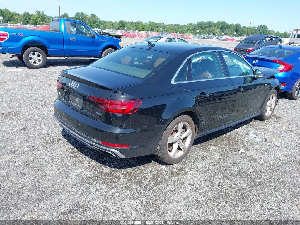 WAUDNAF4XKA030684 2019 AUDI A4 photo no. 4