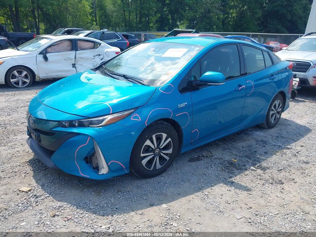 JTDKARFP3J3083096 2018 TOYOTA PRIUS PRIME photo no. 2
