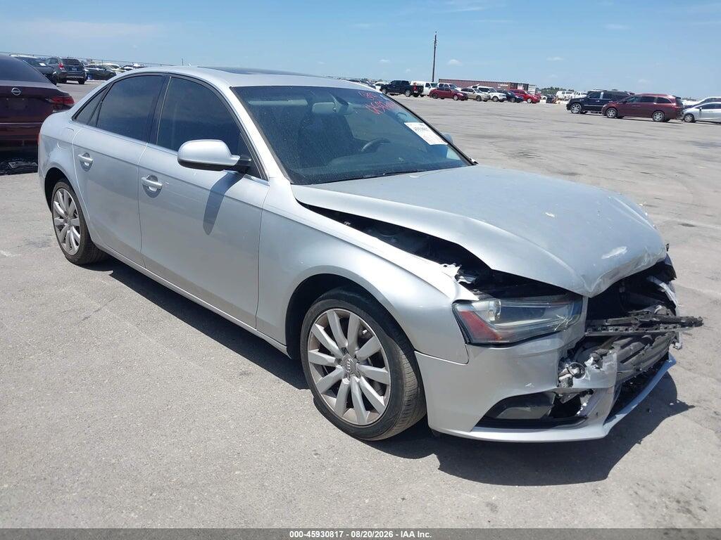 2013 AUDI A4 WAUBFAFL2DA161879