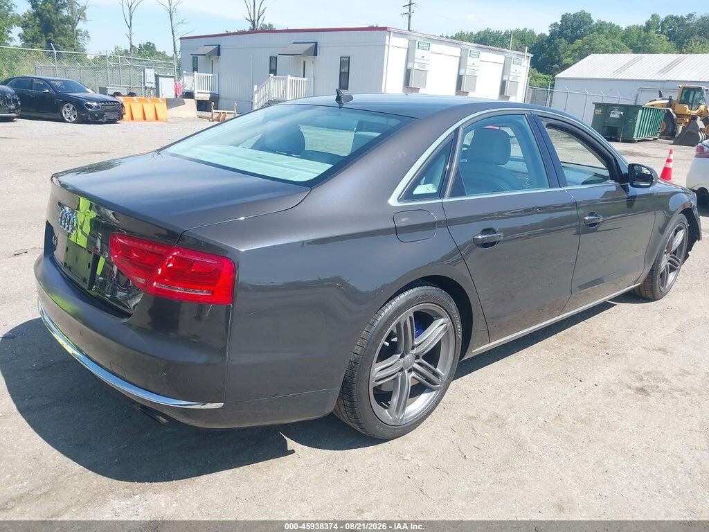 WAUAGAFDXDN001968 2013 AUDI A8 photo no. 4