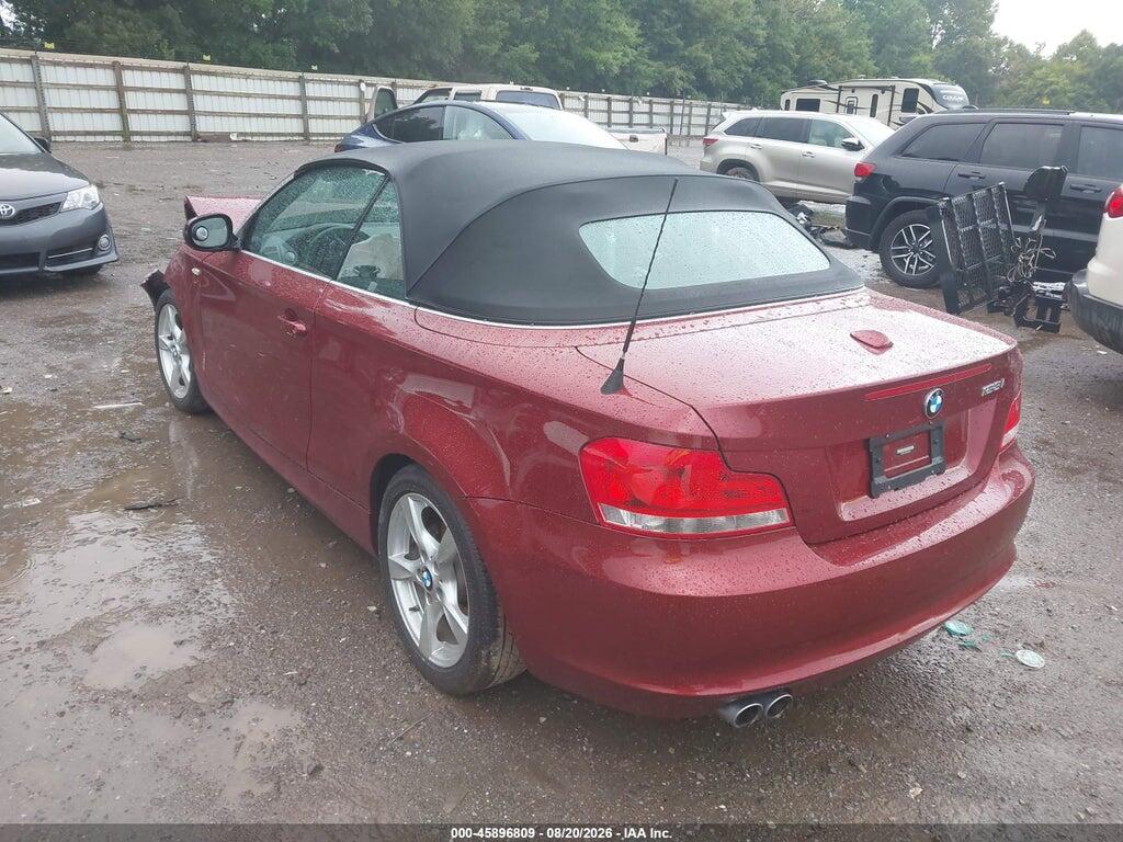 WBAUL7C52DVU09261 2013 BMW 128I photo no. 3