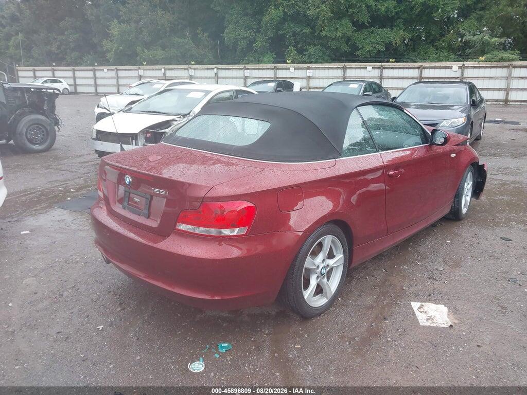 WBAUL7C52DVU09261 2013 BMW 128I photo no. 4