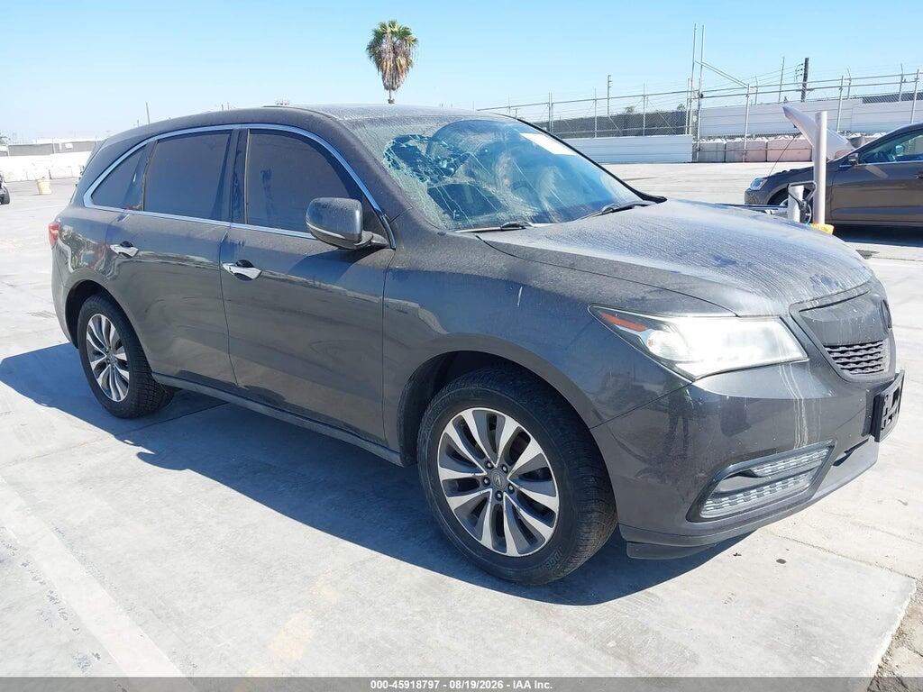 2014 ACURA MDX 5FRYD3H46EB018381