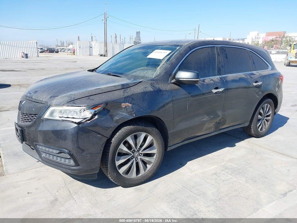 5FRYD3H46EB018381 2014 ACURA MDX photo no. 2