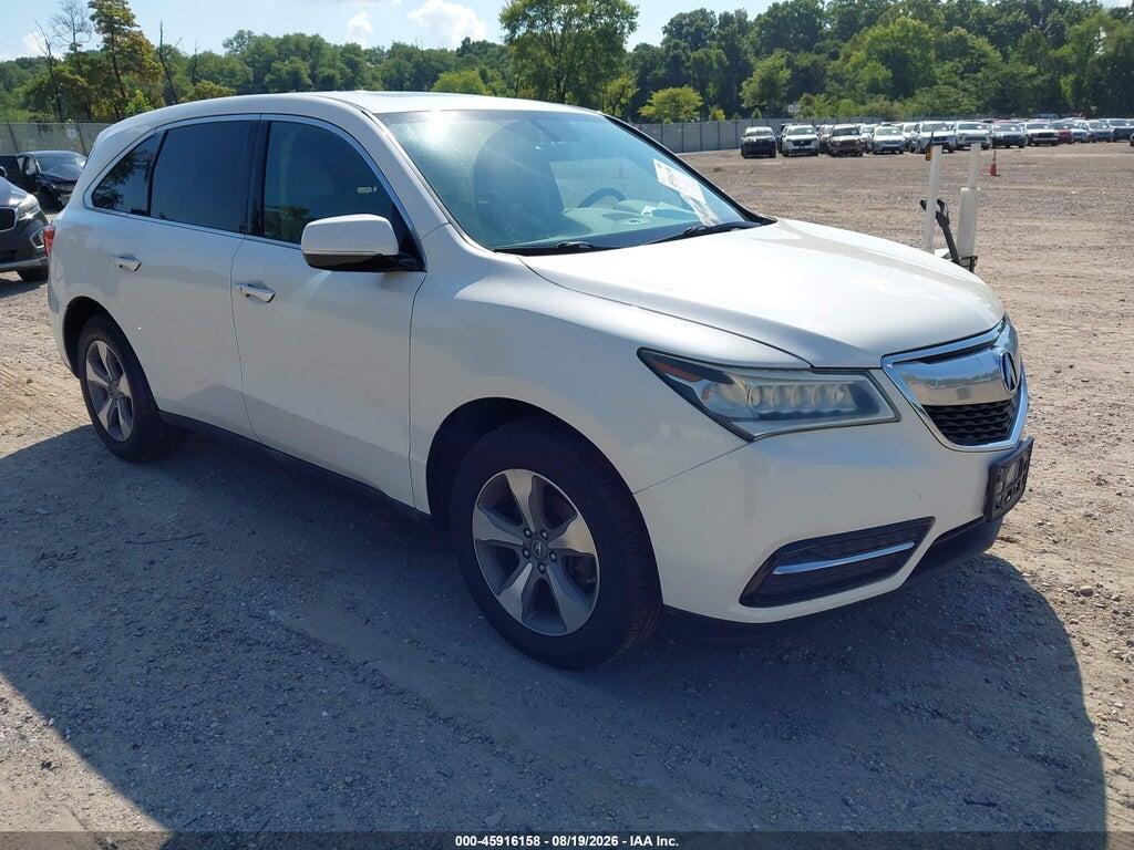 2014 ACURA MDX 5FRYD4H24EB028539