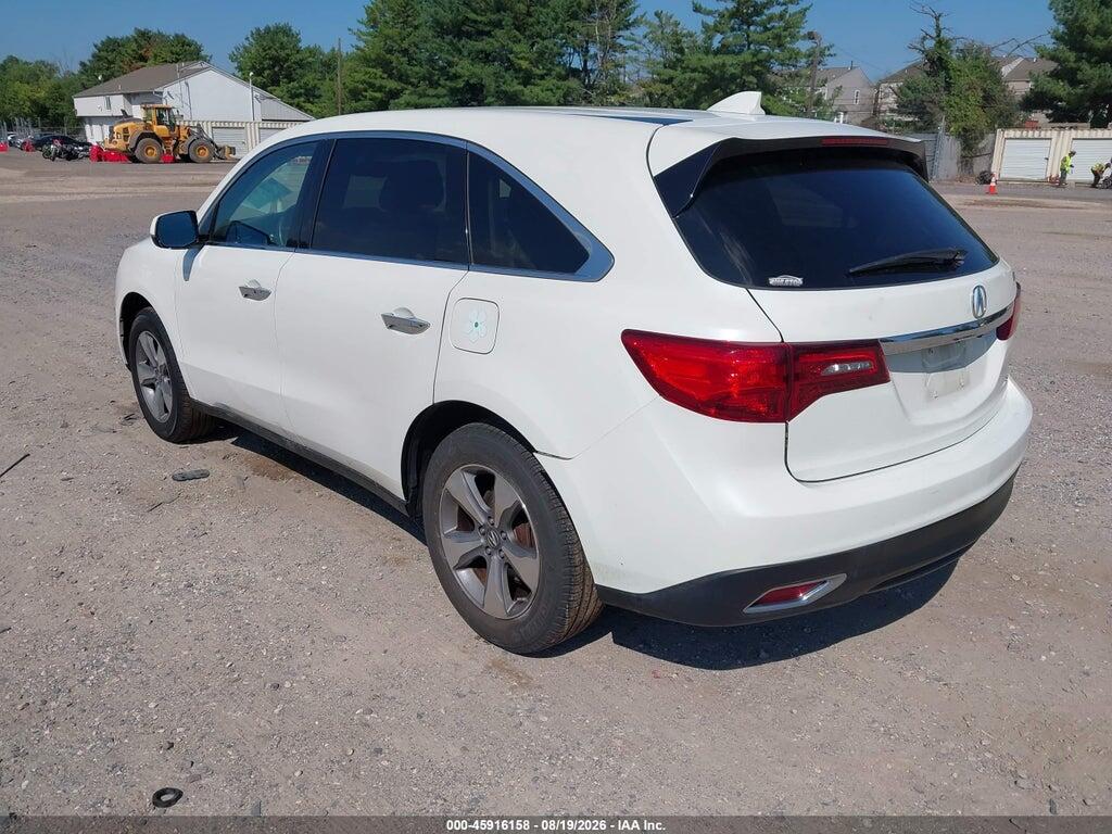 5FRYD4H24EB028539 2014 ACURA MDX photo no. 3