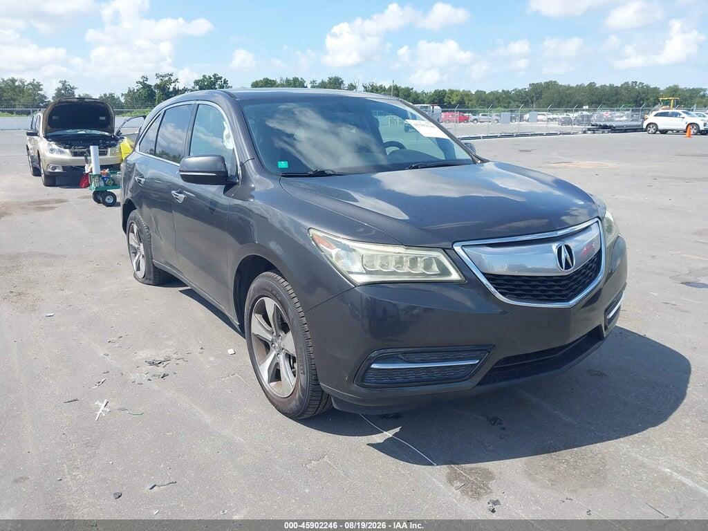 2014 ACURA MDX 5FRYD3H20EB001686