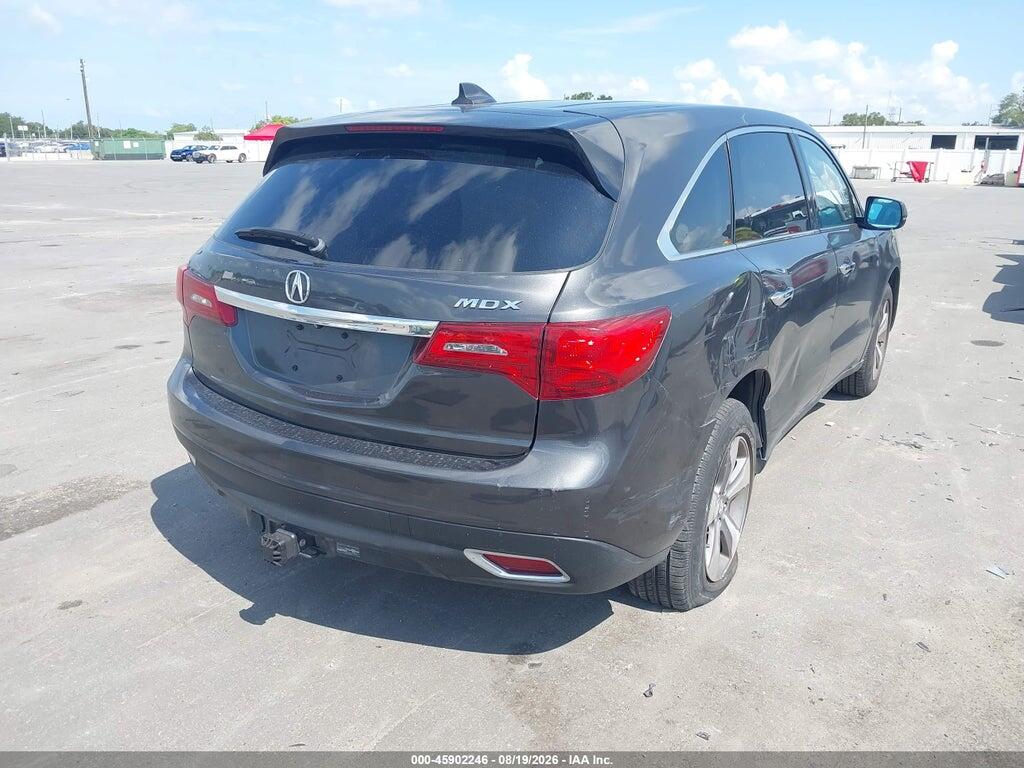 5FRYD3H20EB001686 2014 ACURA MDX photo no. 4