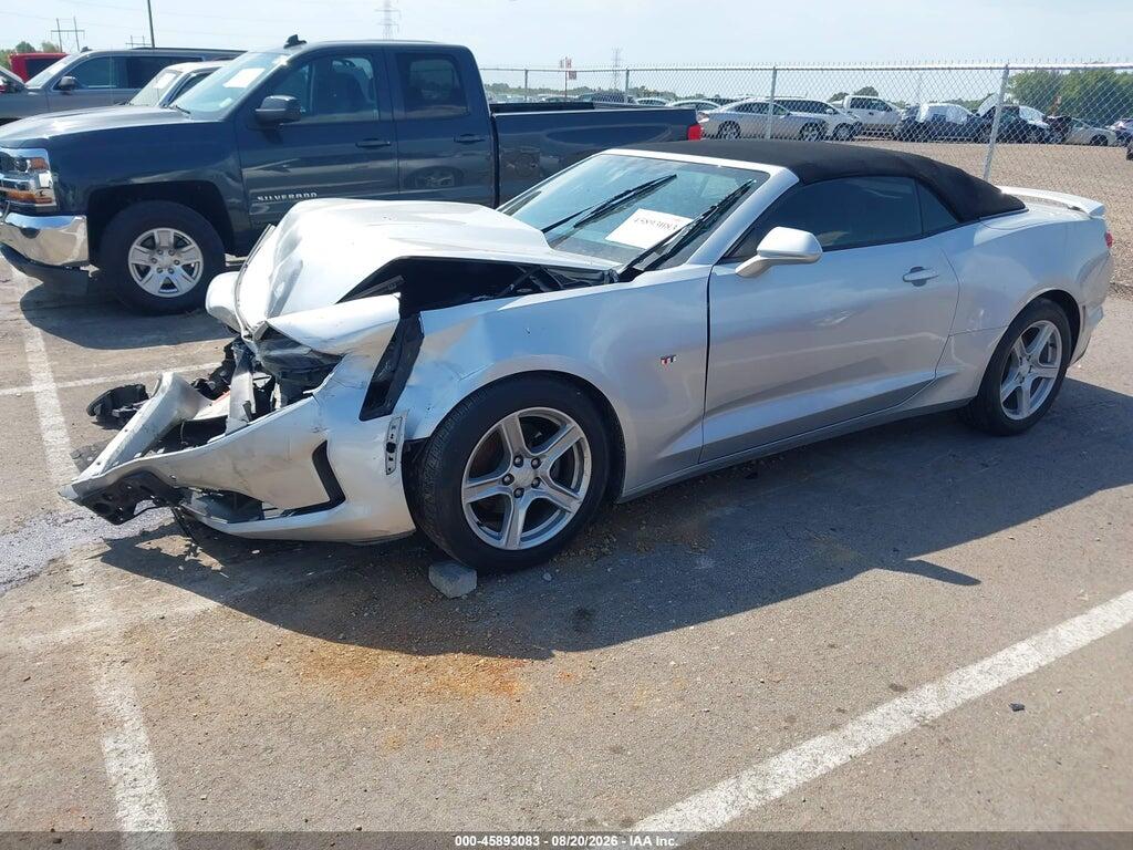 1G1FB3DS7K0116776 2019 CHEVROLET CAMARO photo no. 2